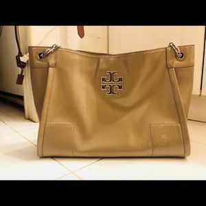 TORY BURCH French Grey chain bag